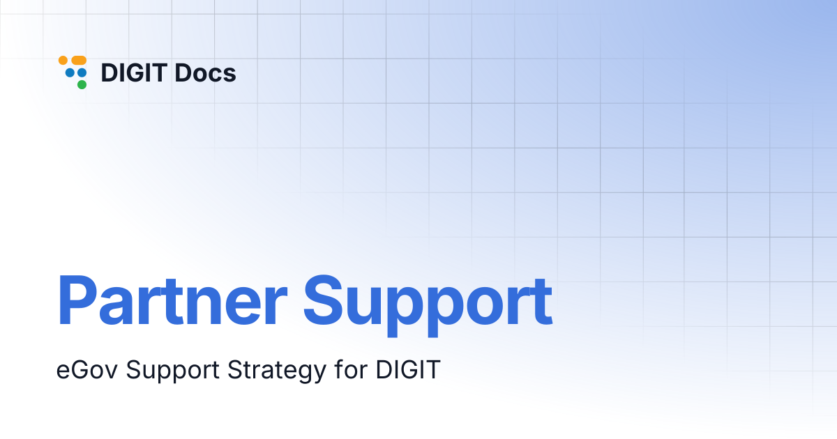 Partner Support | LG-v2.8 | DIGIT Docs
